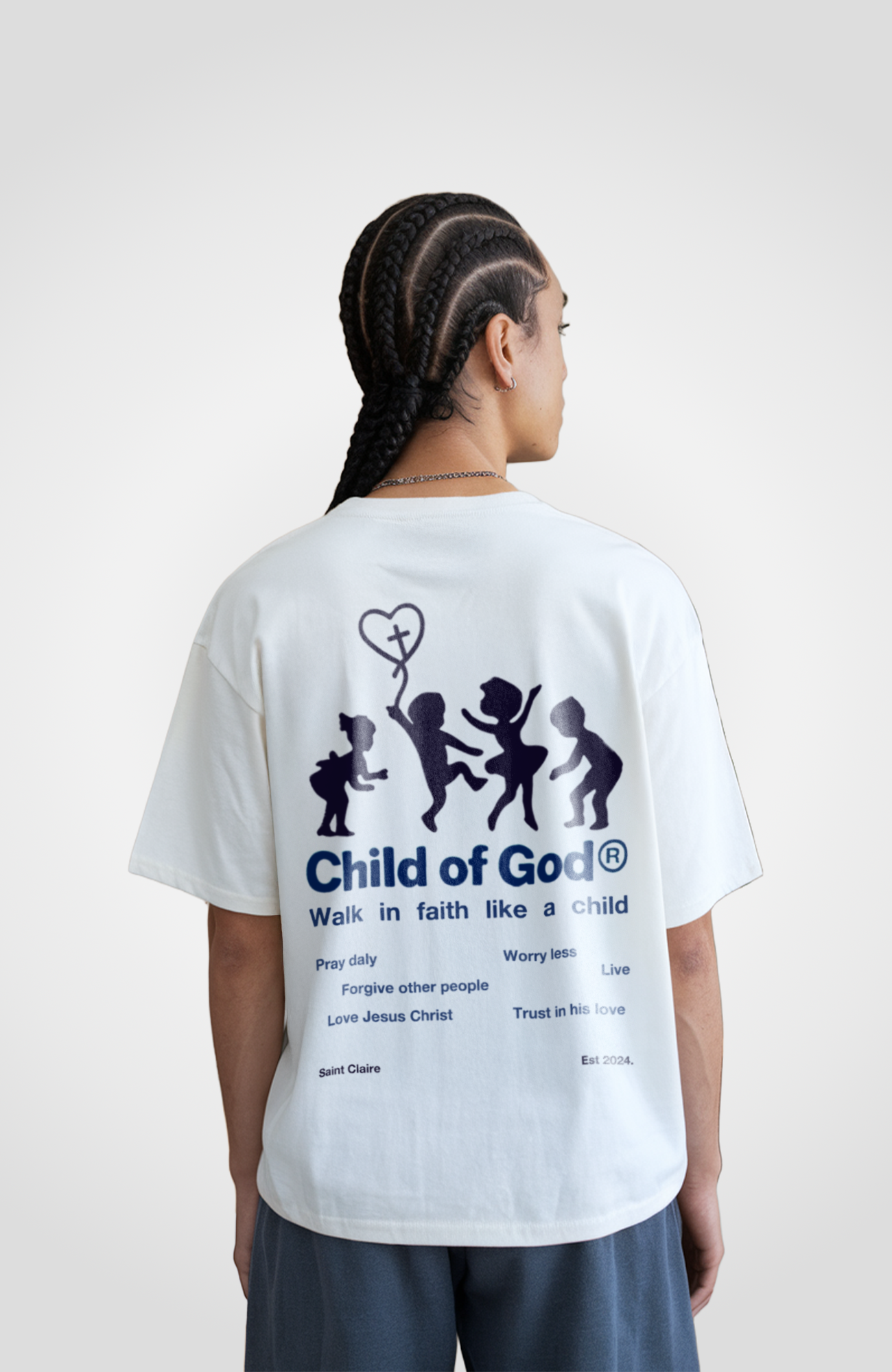 CHILD OF GOD OVERSIZED SHIRT