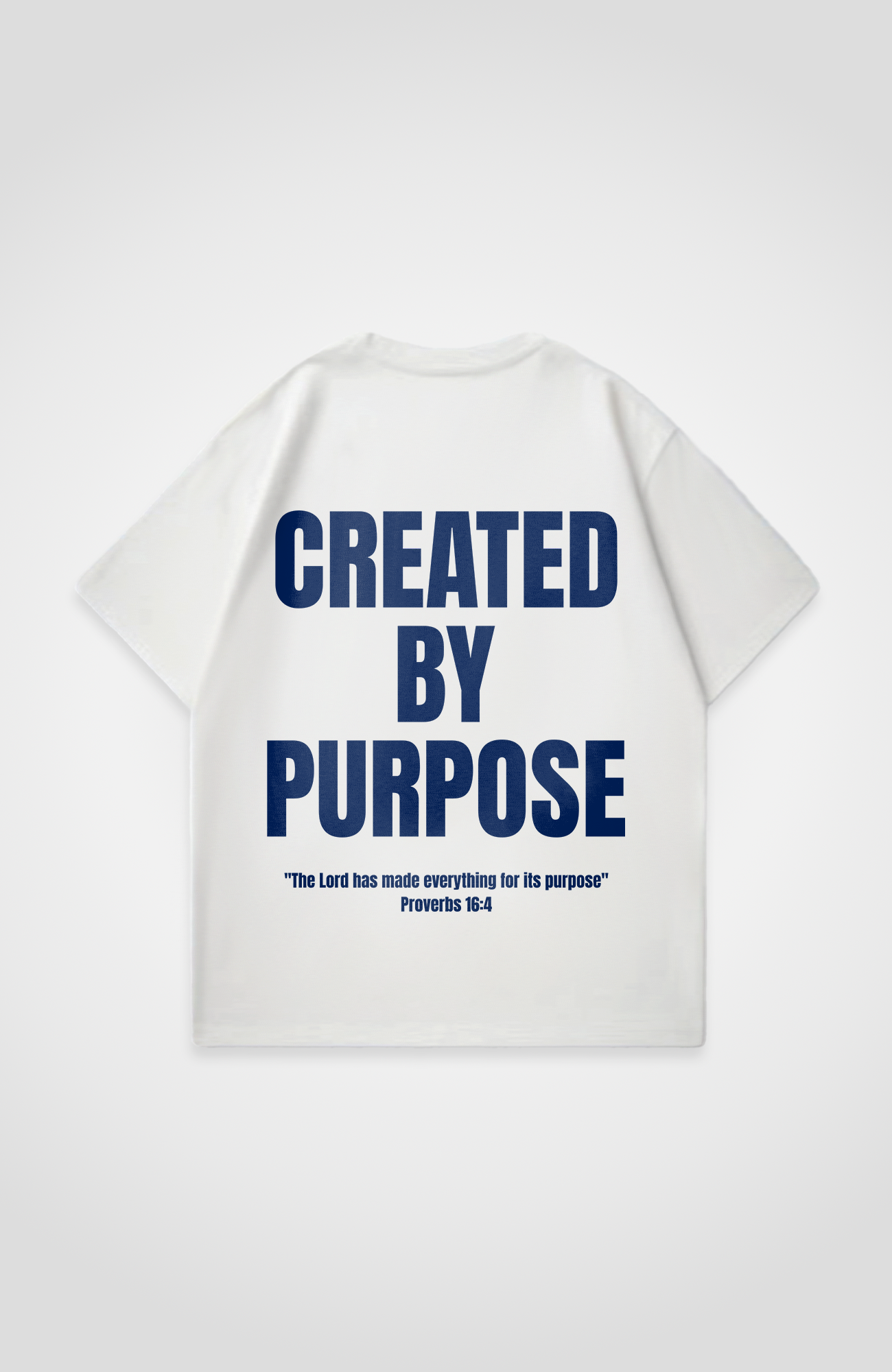 CREATED BY PURPOSE OVERSIZED SHIRT