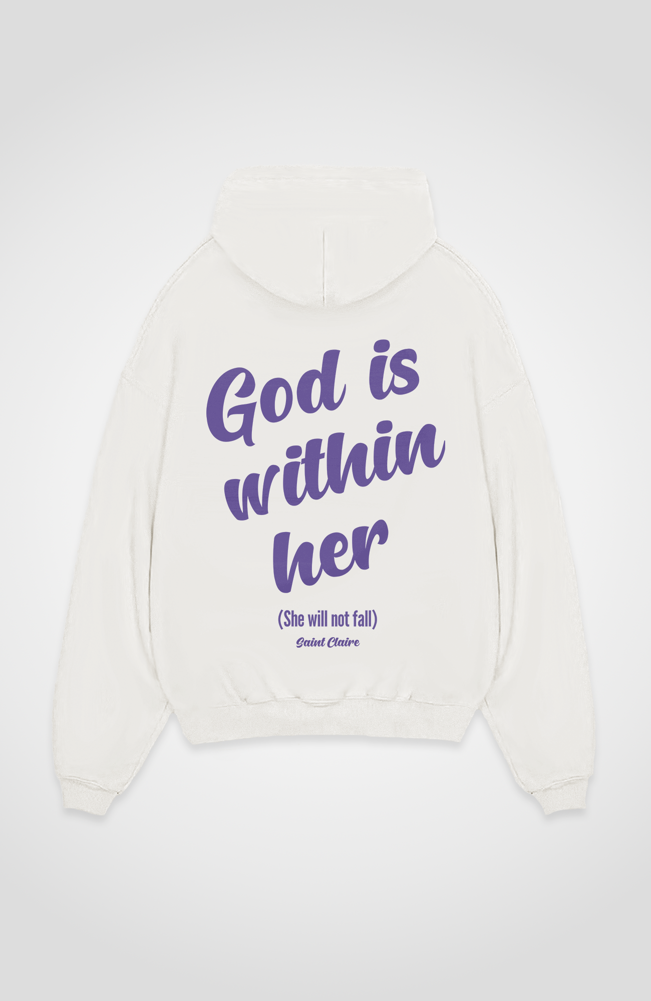 GOD IS WITHIN HER HOODIE