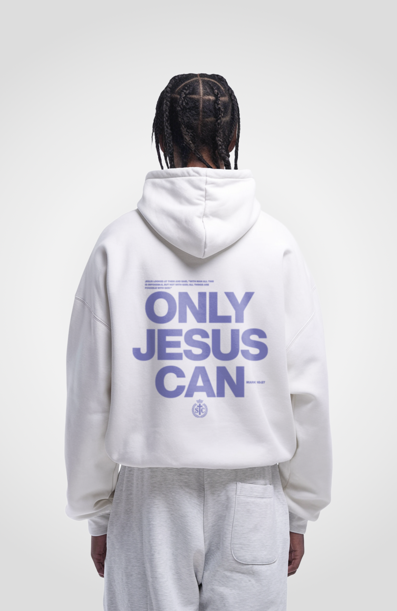 ONLY JESUS CAN HOODIE