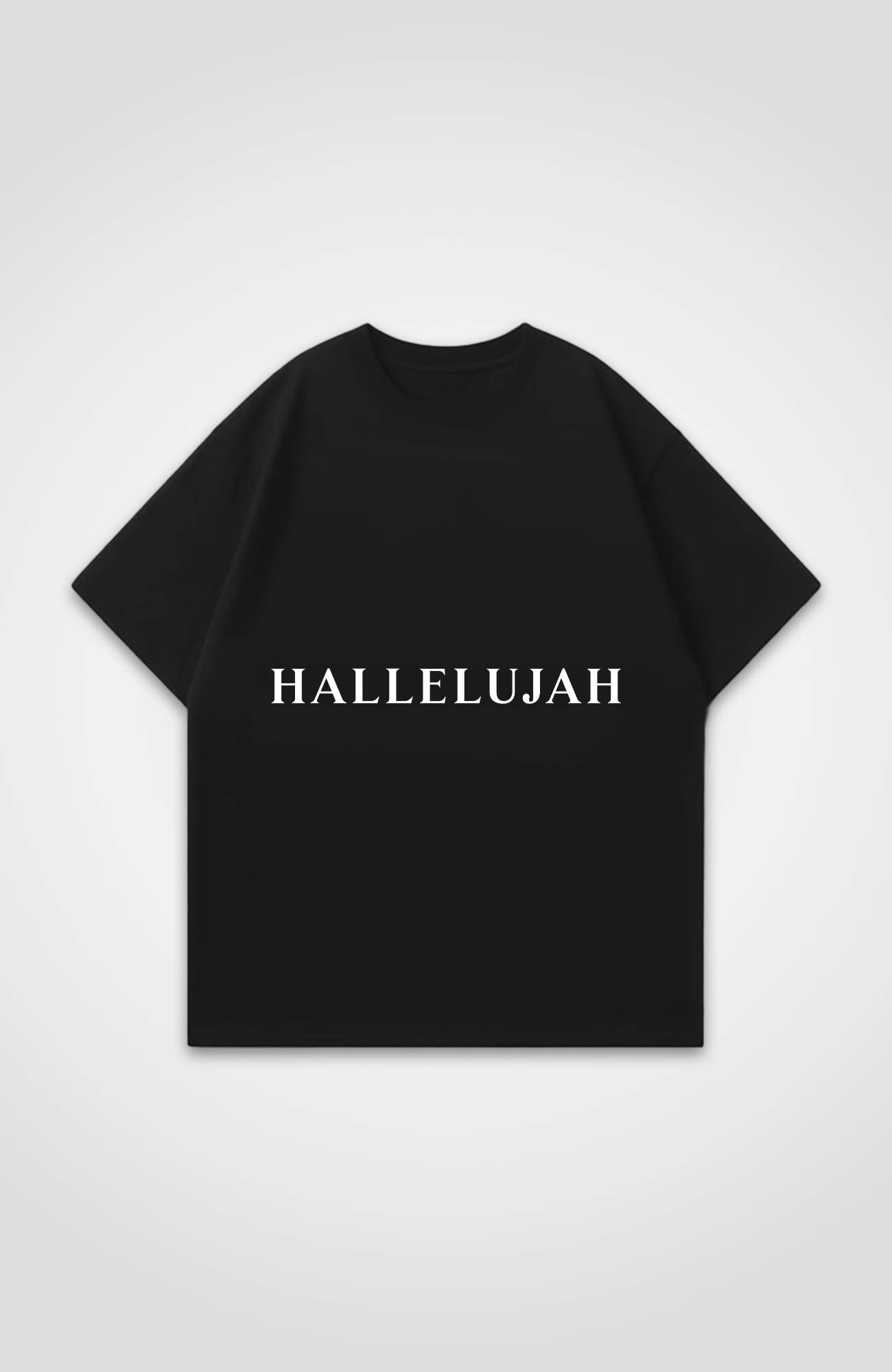 HALLELUJAH OVERSIZED SHIRT