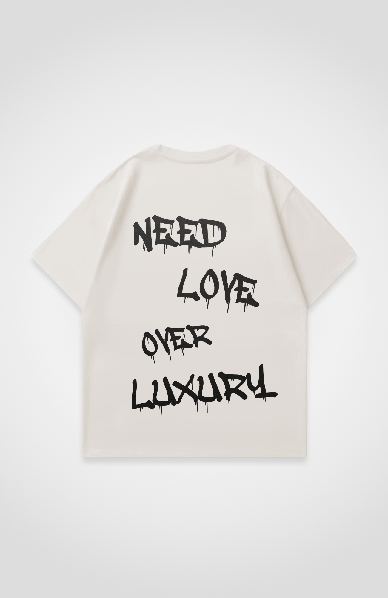 NEED LOVE OVERSIZED SHIRT