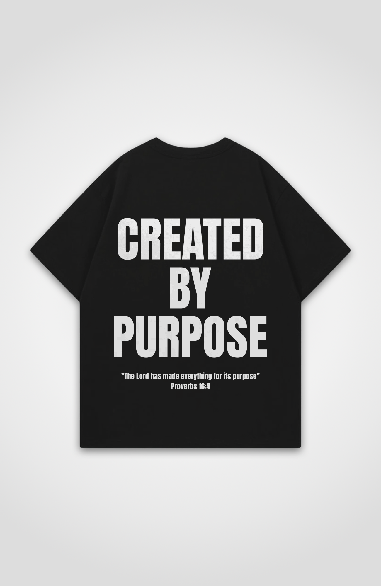 CREATED BY PURPOSE OVERSIZED SHIRT