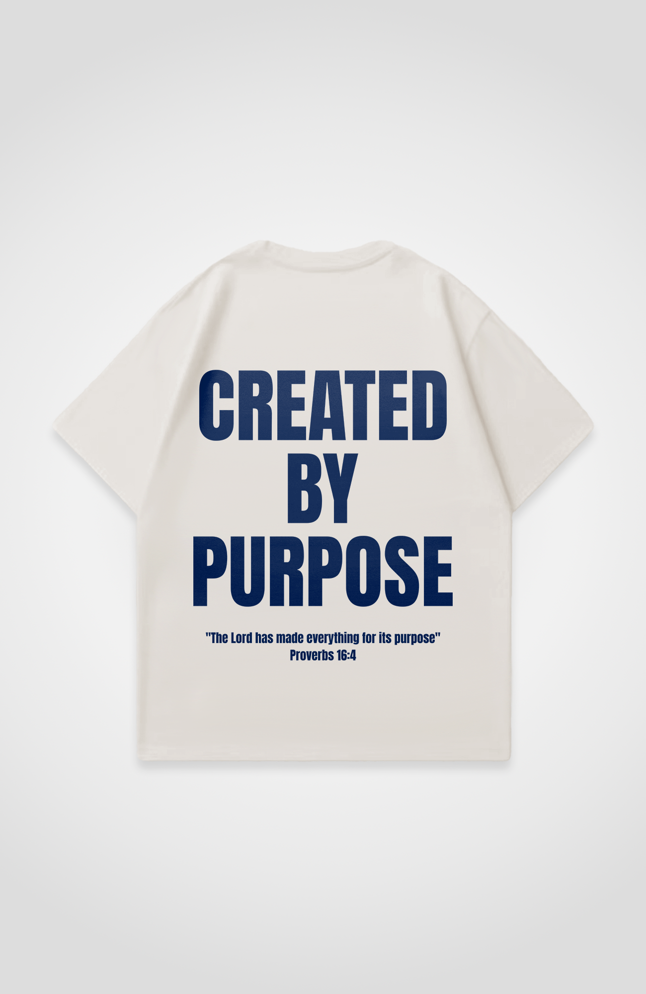 CREATED BY PURPOSE OVERSIZED SHIRT