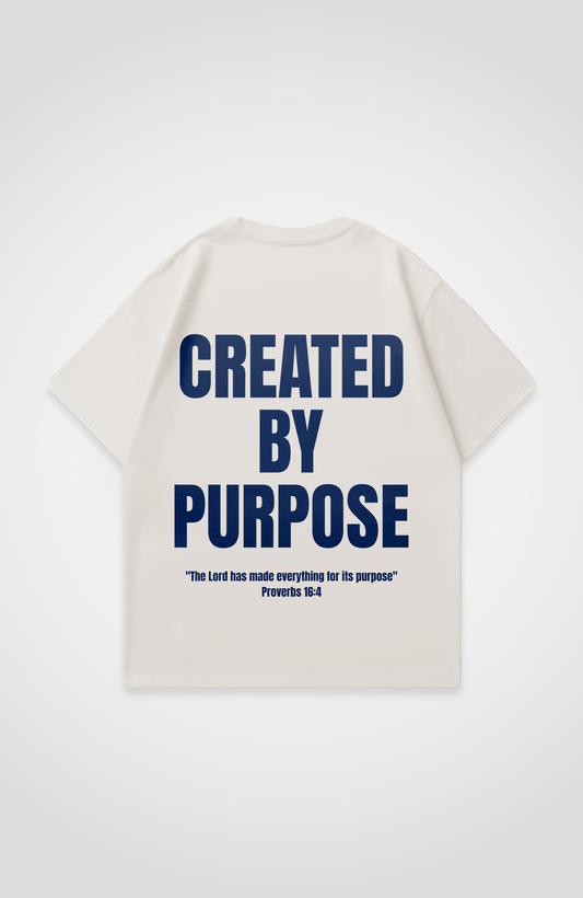 CREATED BY PURPOSE OVERSIZED SHIRT
