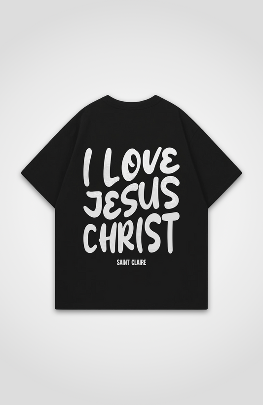I LOVE JESUS OVERSIZED SHIRT