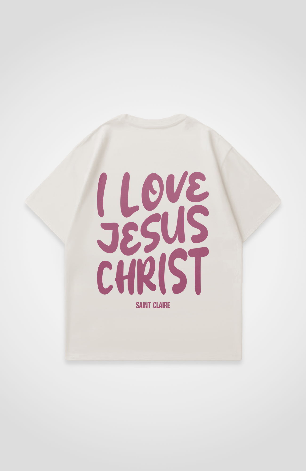 I LOVE JESUS OVERSIZED SHIRT