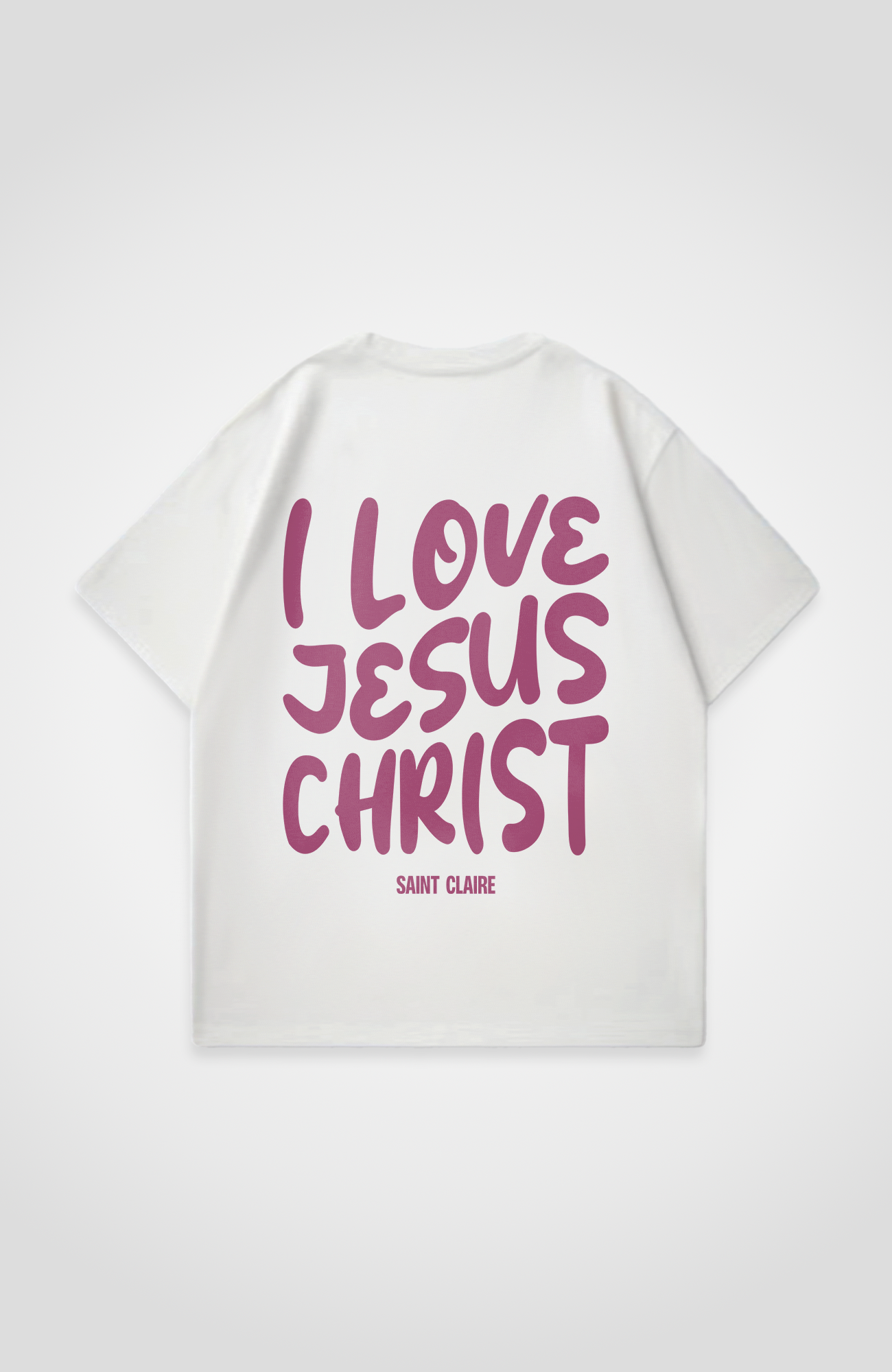I LOVE JESUS OVERSIZED SHIRT