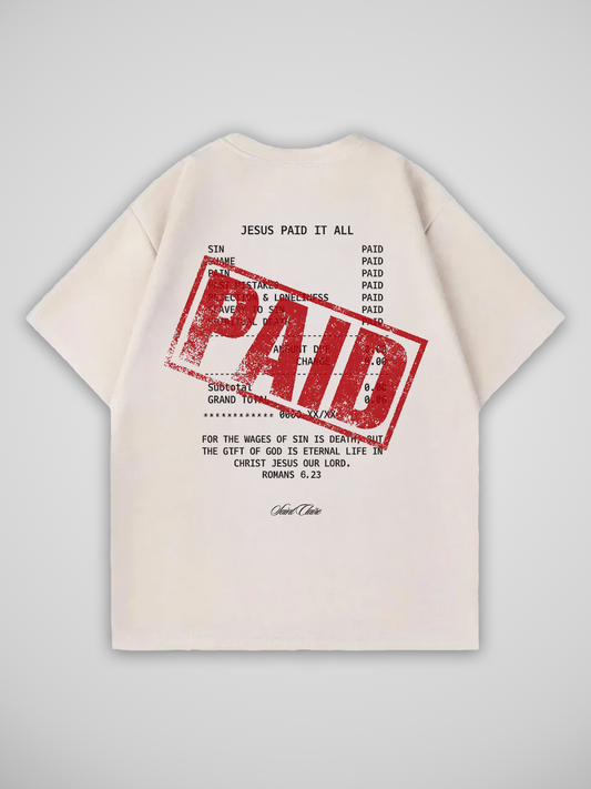 JESUS PAID IT ALL T-SHIRT