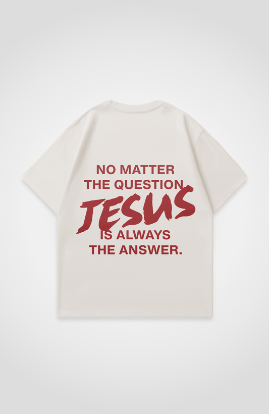 NO MATTER OVERSIZED SHIRT