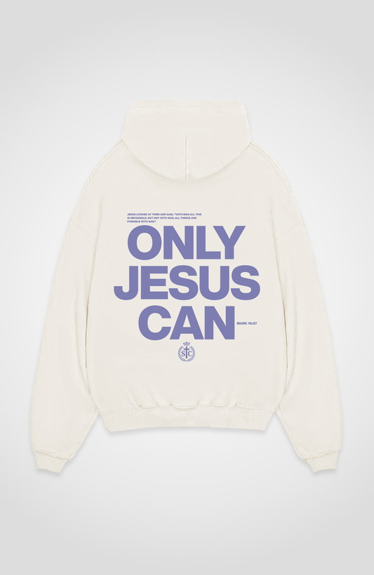 ONLY JESUS CAN HOODIE