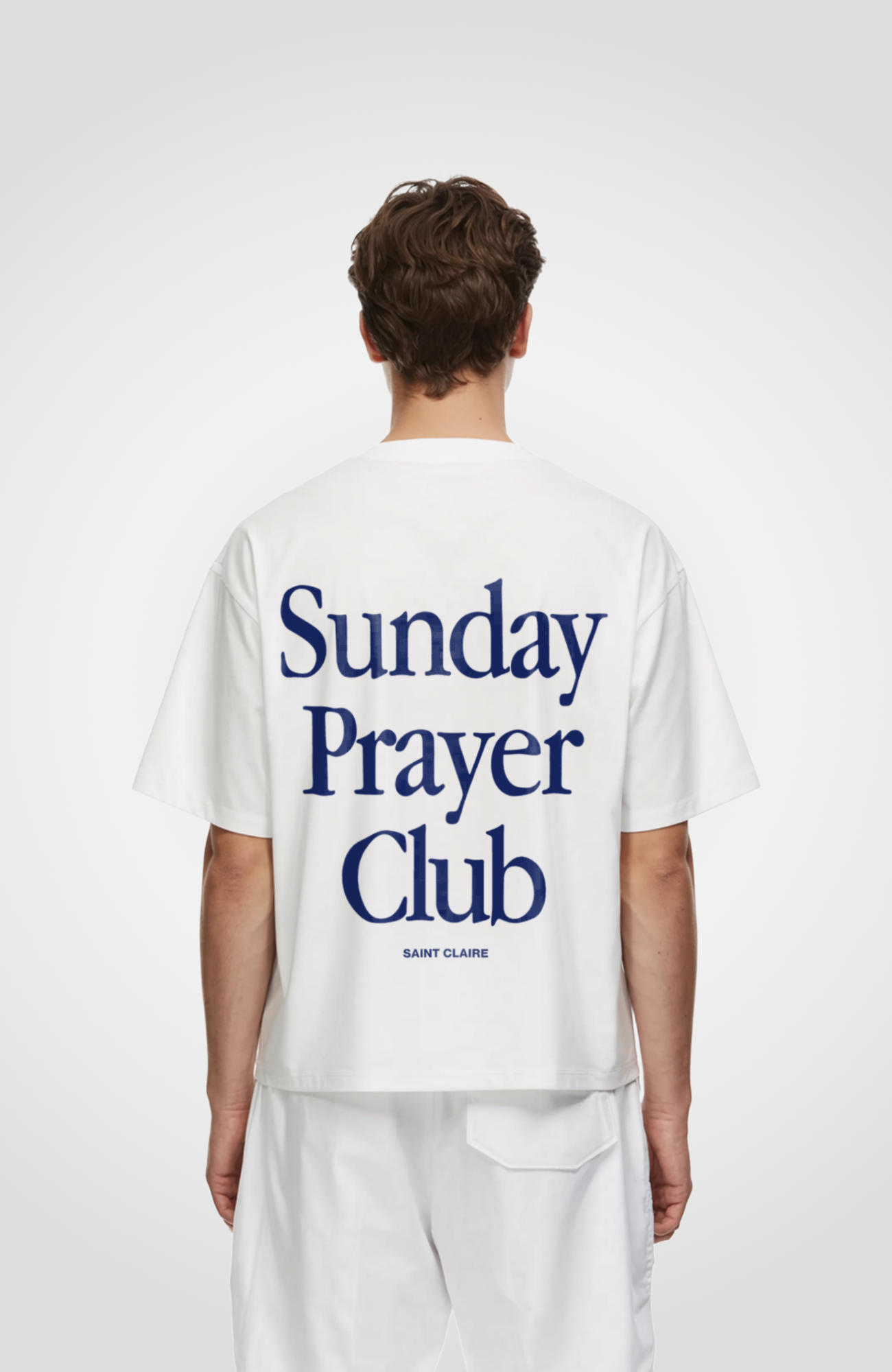 SUNDAY PRAYER CLUB OVERSIZED SHIRT