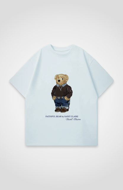 FAITHFUL BEAR OVERSIZED SHIRT