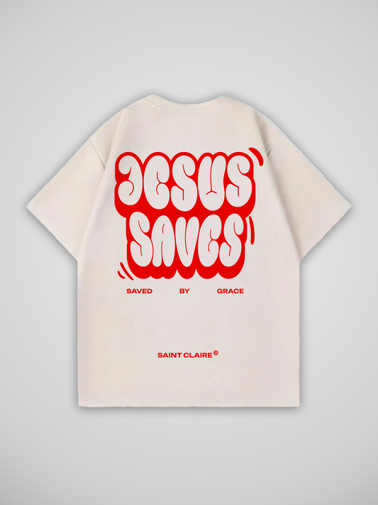 JESUS SAVES T-SHIRT