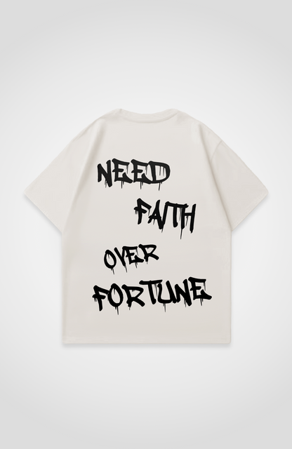 NEED FAITH OVERSIZED SHIRT