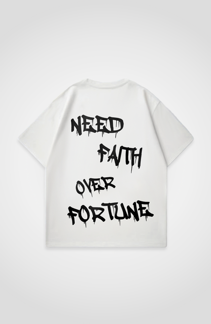 NEED FAITH OVERSIZED SHIRT