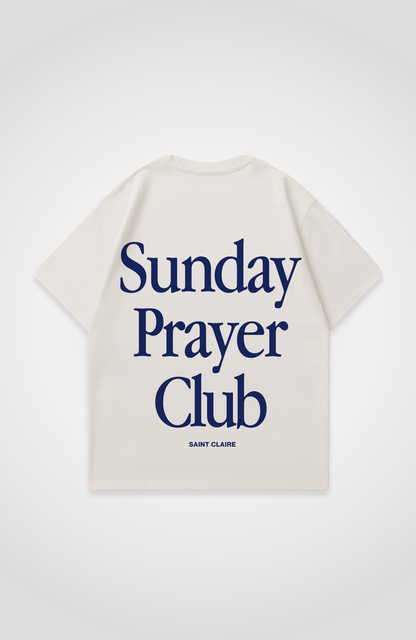 SUNDAY PRAYER CLUB OVERSIZED SHIRT