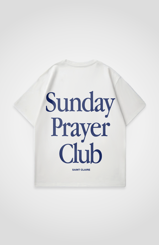 SUNDAY PRAYER CLUB OVERSIZED SHIRT
