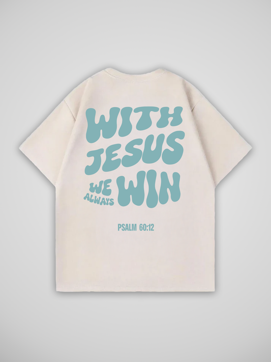 WITH JESUS T-SHIRT
